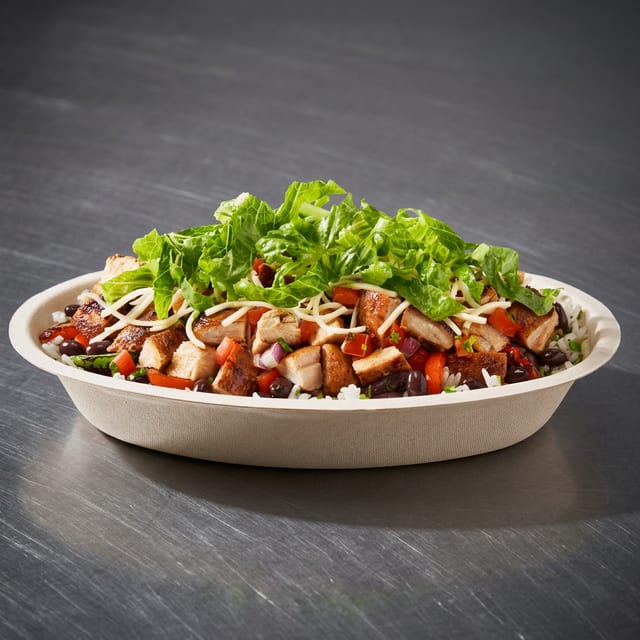 BBQ PORK PROTEIN BOWL.